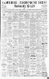 Cambridge Independent Press Friday 20 April 1900 Page 1