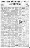 Cambridge Independent Press Friday 12 April 1901 Page 1
