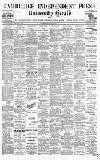 Cambridge Independent Press Friday 10 May 1901 Page 1