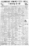 Cambridge Independent Press Friday 21 March 1902 Page 1