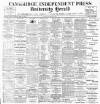 Cambridge Independent Press Friday 15 April 1910 Page 1