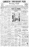 Cambridge Independent Press Friday 08 January 1915 Page 1