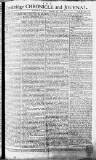 Cambridge Chronicle and Journal Saturday 26 January 1771 Page 1