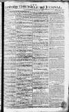 Cambridge Chronicle and Journal Saturday 09 November 1771 Page 1