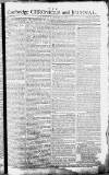 Cambridge Chronicle and Journal Saturday 07 December 1771 Page 1