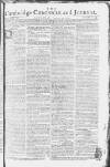Cambridge Chronicle and Journal Saturday 20 February 1773 Page 1