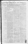 Cambridge Chronicle and Journal Saturday 22 May 1773 Page 1