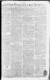 Cambridge Chronicle and Journal Saturday 10 December 1774 Page 1