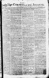 Cambridge Chronicle and Journal Saturday 10 August 1776 Page 1