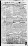 Cambridge Chronicle and Journal Saturday 21 September 1776 Page 1