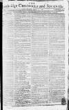 Cambridge Chronicle and Journal Saturday 19 October 1776 Page 1