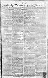 Cambridge Chronicle and Journal Saturday 16 January 1779 Page 1