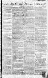 Cambridge Chronicle and Journal Saturday 23 January 1779 Page 1