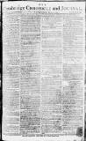 Cambridge Chronicle and Journal Saturday 15 May 1779 Page 1