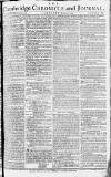 Cambridge Chronicle and Journal Saturday 12 June 1779 Page 1