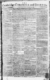 Cambridge Chronicle and Journal Saturday 16 September 1780 Page 1