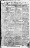 Cambridge Chronicle and Journal Saturday 27 January 1781 Page 1