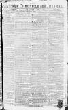 Cambridge Chronicle and Journal Saturday 14 April 1781 Page 1