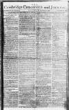Cambridge Chronicle and Journal Saturday 02 November 1782 Page 1