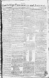 Cambridge Chronicle and Journal Saturday 15 March 1783 Page 1