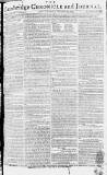 Cambridge Chronicle and Journal Saturday 20 December 1783 Page 1