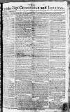 Cambridge Chronicle and Journal Saturday 10 January 1784 Page 1