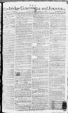 Cambridge Chronicle and Journal Saturday 06 March 1784 Page 1