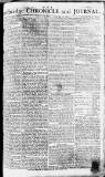 Cambridge Chronicle and Journal Saturday 15 January 1785 Page 1