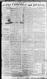 Cambridge Chronicle and Journal Saturday 22 January 1785 Page 1