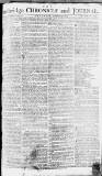 Cambridge Chronicle and Journal Saturday 29 January 1785 Page 1