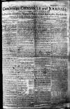 Cambridge Chronicle and Journal Saturday 07 January 1786 Page 1