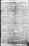 Cambridge Chronicle and Journal Saturday 31 March 1787 Page 1