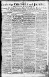 Cambridge Chronicle and Journal Saturday 19 May 1787 Page 1