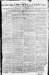 Cambridge Chronicle and Journal Saturday 16 June 1787 Page 1