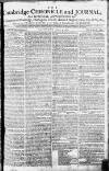 Cambridge Chronicle and Journal Saturday 04 August 1787 Page 1