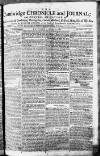 Cambridge Chronicle and Journal Saturday 25 August 1787 Page 1