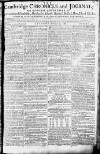 Cambridge Chronicle and Journal Saturday 15 November 1788 Page 1