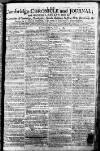 Cambridge Chronicle and Journal Saturday 04 April 1789 Page 1