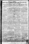 Cambridge Chronicle and Journal Saturday 13 March 1790 Page 1