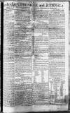 Cambridge Chronicle and Journal Saturday 14 January 1792 Page 1