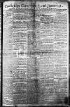Cambridge Chronicle and Journal Saturday 12 January 1793 Page 1