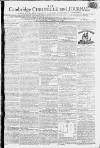 Cambridge Chronicle and Journal Saturday 23 January 1796 Page 1