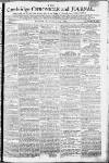 Cambridge Chronicle and Journal Saturday 25 February 1797 Page 1