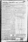 Cambridge Chronicle and Journal Saturday 17 November 1798 Page 1
