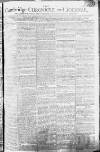 Cambridge Chronicle and Journal Saturday 09 February 1799 Page 1