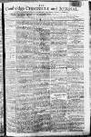 Cambridge Chronicle and Journal Saturday 13 April 1799 Page 1