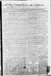Cambridge Chronicle and Journal Saturday 14 February 1801 Page 1