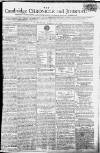 Cambridge Chronicle and Journal Saturday 12 December 1801 Page 1