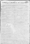 Cambridge Chronicle and Journal Saturday 10 November 1804 Page 1