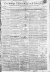 Cambridge Chronicle and Journal Saturday 18 January 1806 Page 1